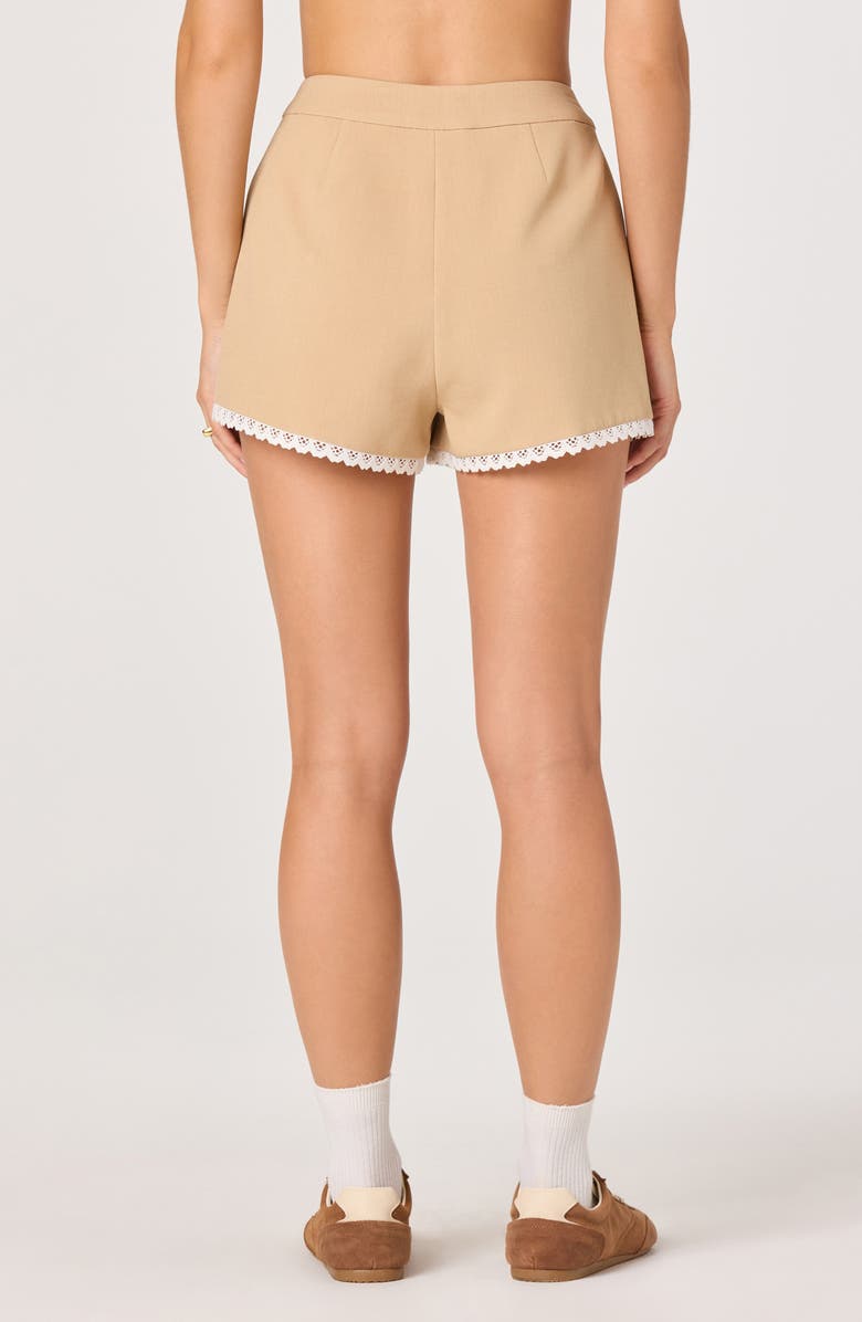 ASTR the Label Kya Mini Shorts, Alternate, color, Taupe