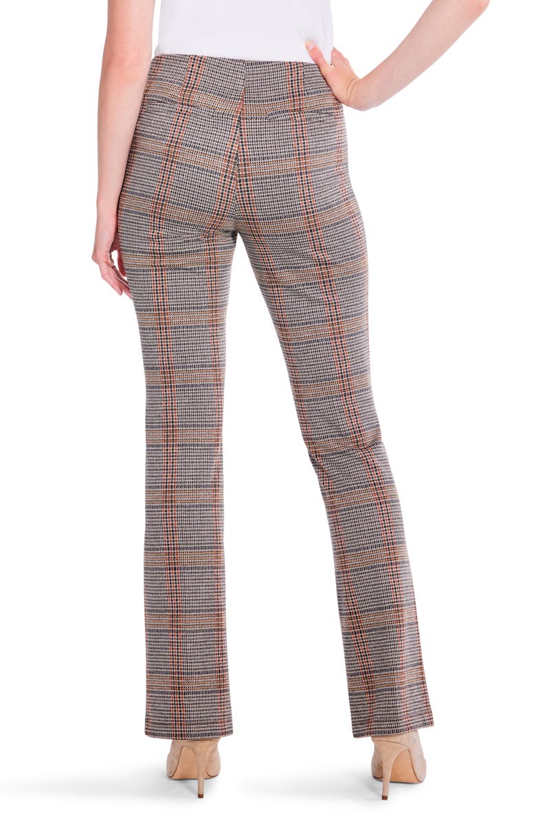NIC+ZOE Sketched Plaid Bootcut Pants, Alternate, color, 