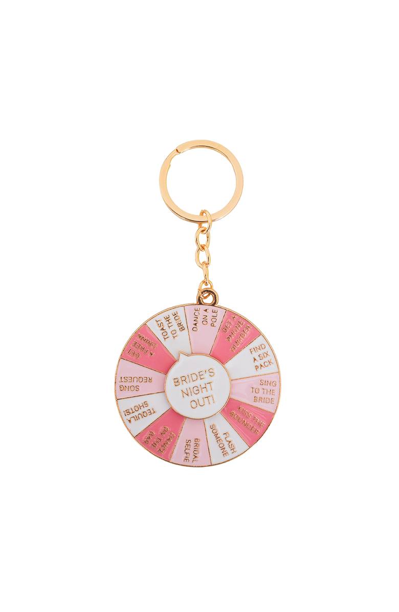Jollity 
Co Camp Bachelorette Keychain Spinner Game, Main, color, Assorted Pre-Pack