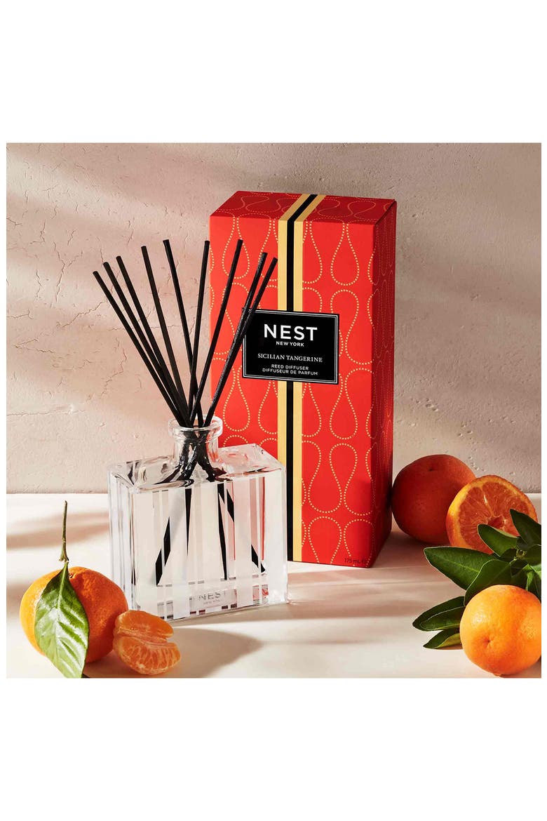 Sicilian Tangerine Reed Diffuser, Alternate, color, NO COLOR