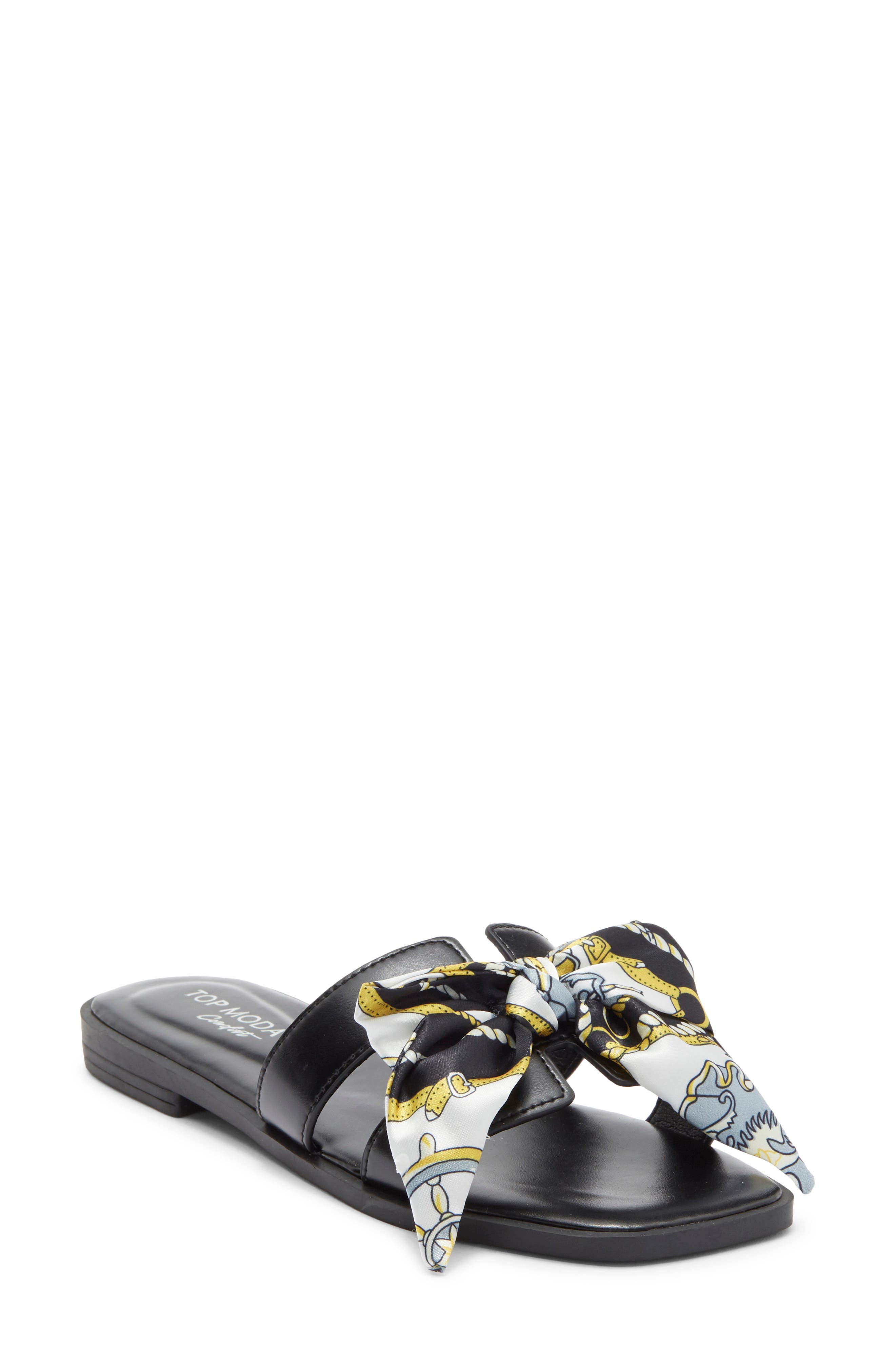 TOP MODA Vesta Flat Sandal