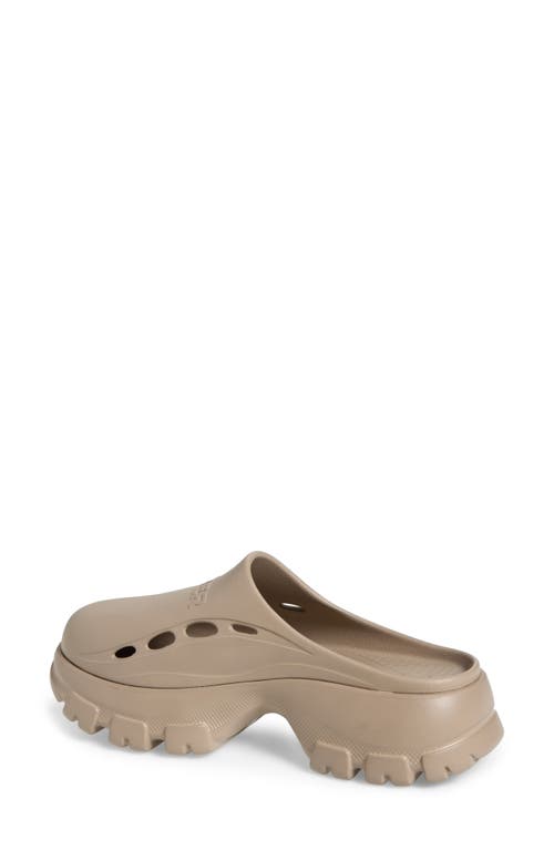 Hunter Bryce Platform Mule In Light Natural