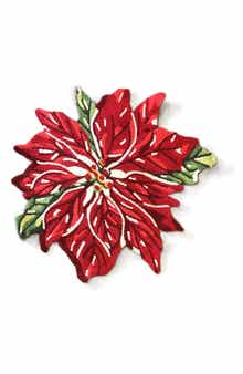 Poinsettia Flower Indoor/Outdoor Doormat