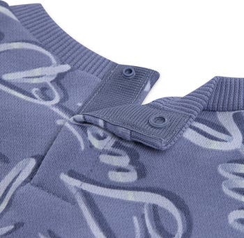 Swoosh Print Sweatshirt & Dri-FIT Skort Set