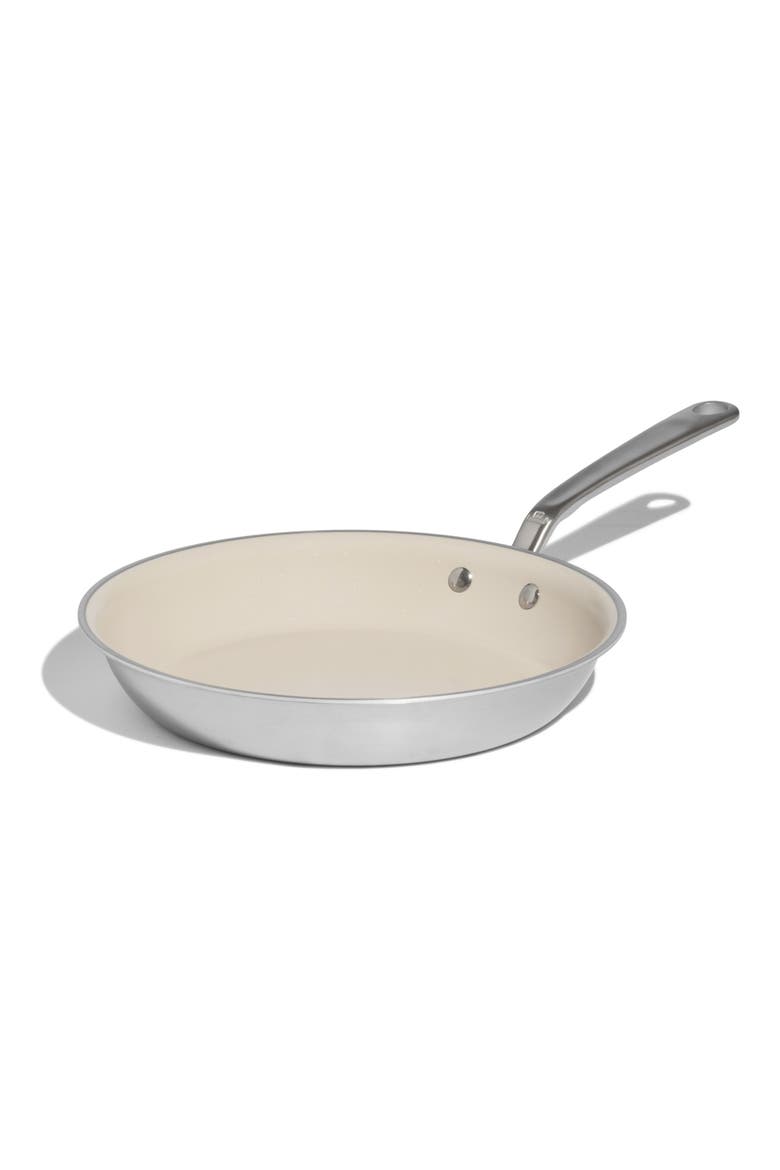 CeramiClad Nonstick Fry Pan, Main, color, WHITE