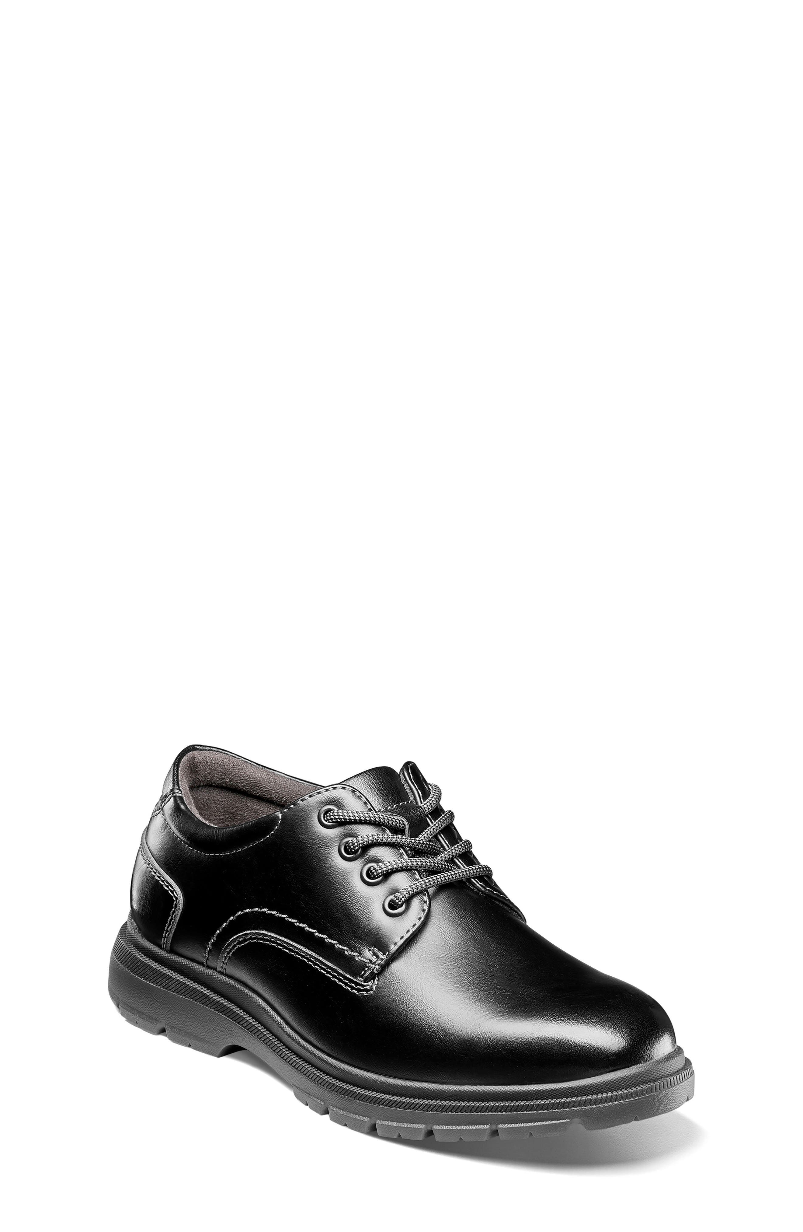 Kids' Lookout Plain Toe Derby, Main, color, BLACK