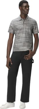 Missoni Short Sleeve Polo In Flame Jersey