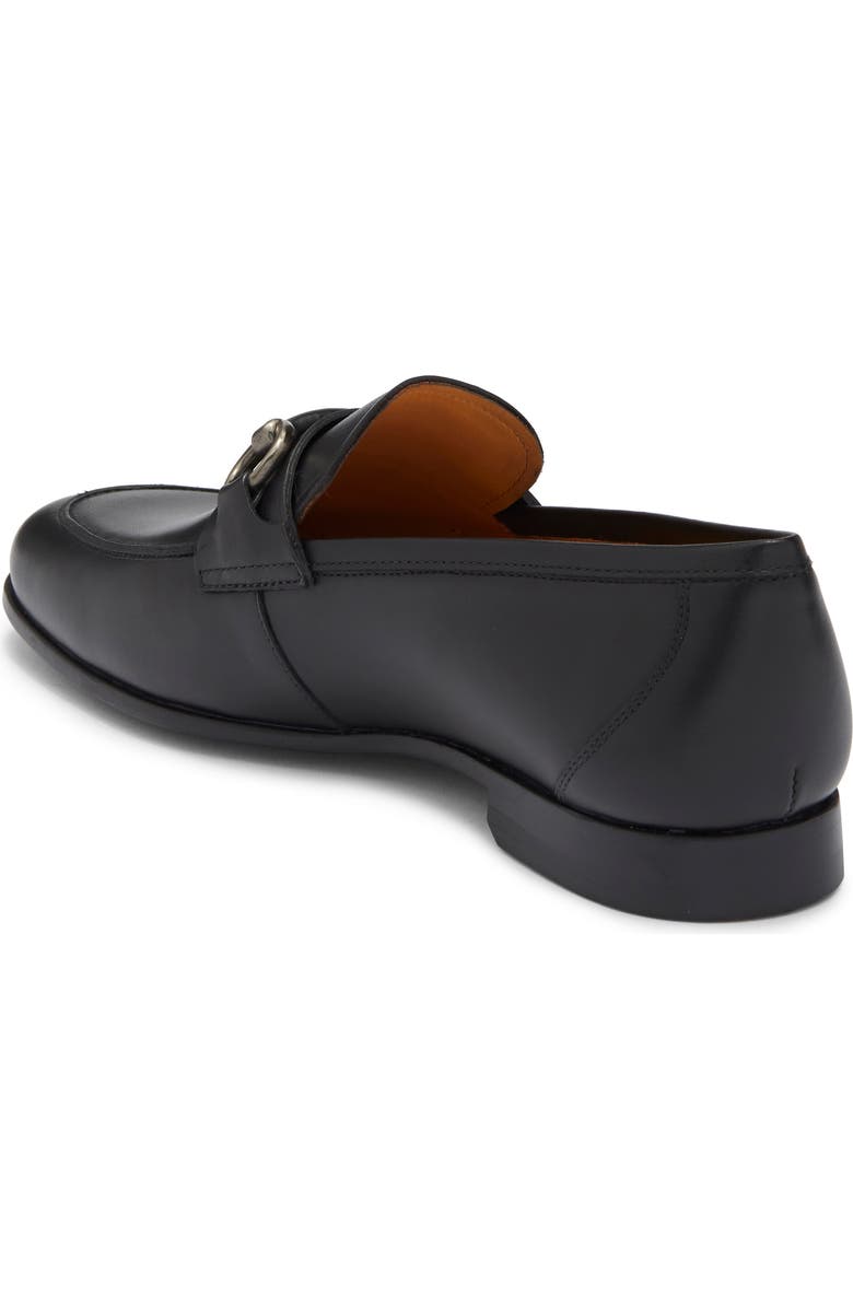 Magnanni Tavarez Horsebit Loafer, Alternate, color, Black