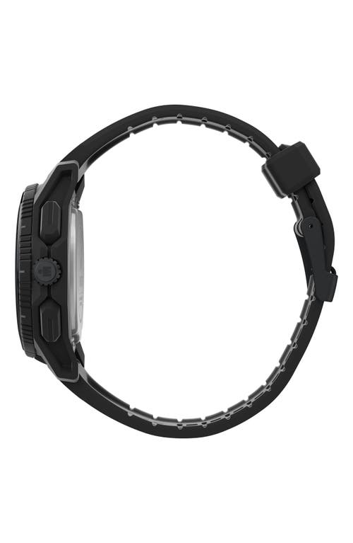 Timex ® Ironman® Adrenaline Ana-digi Synthetic Strap Watch, 46.5mm In Black