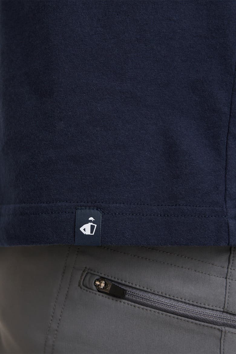 Men's 100% Cotton Legacy Long Sleeve Crew Neck T-Shirt, Alternate, color, Jockey Blue