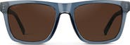 WMP Eyewear Denver - 53mm Square Polarized Sunglasses