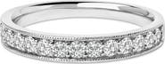 Haus of Brilliance 14K Gold 1/2 Cttw Round Diamond Milgrain Wedding Band