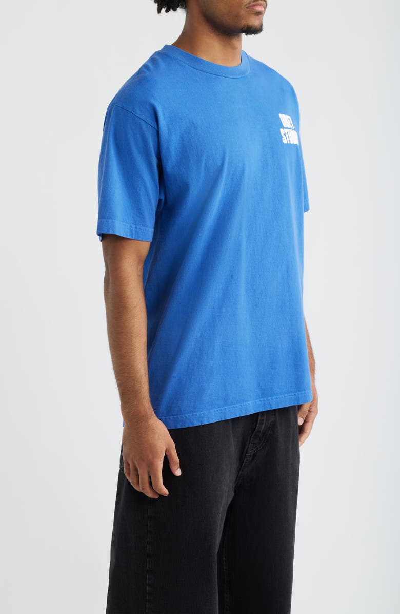 Obey Stamped Graphic T-Shirt, Alternate, color, Pigment Electric Indigo