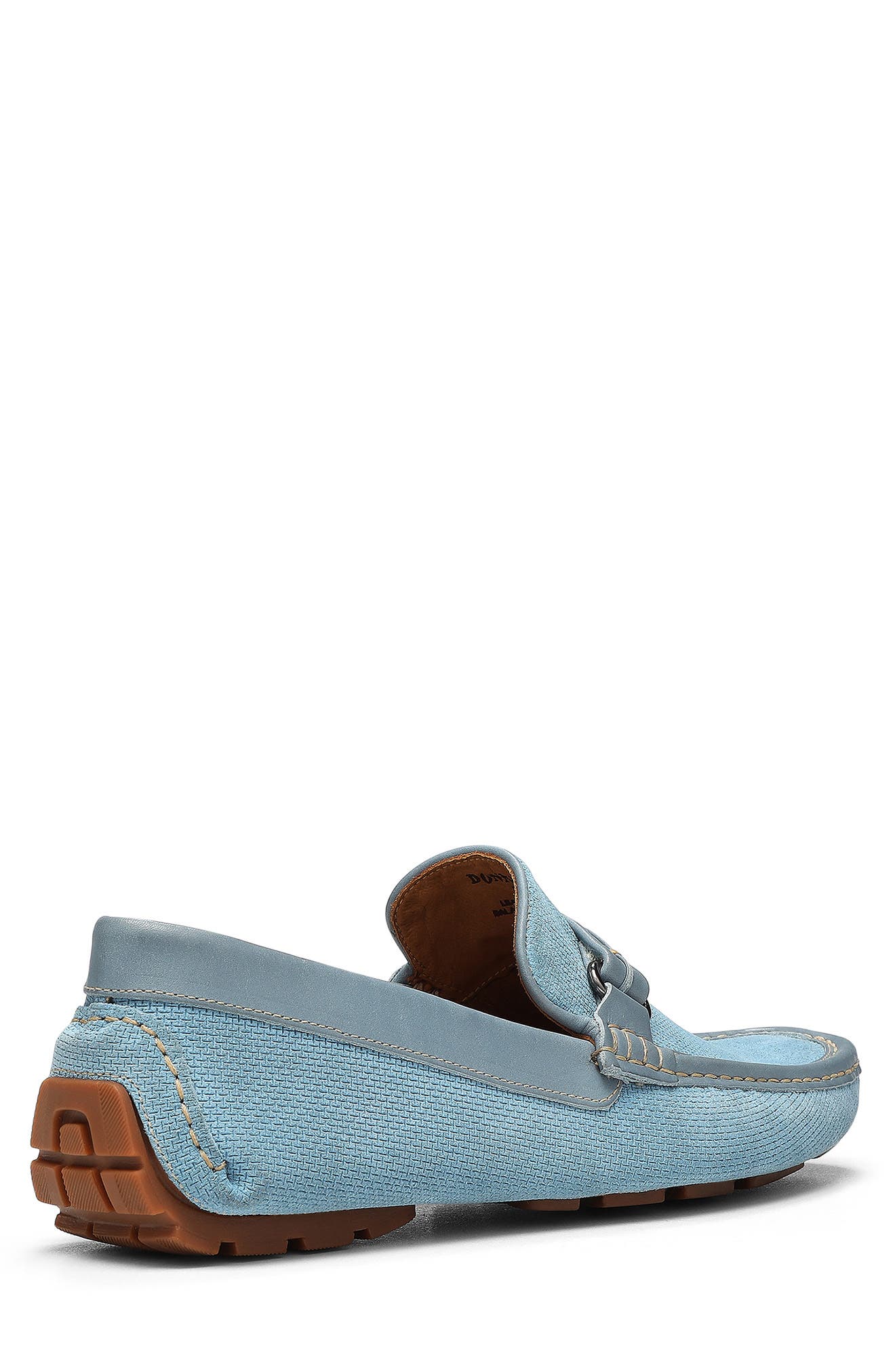 Leather Trim Loafer, Alternate, color, BLUE-BLUE