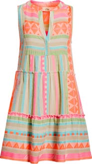Elan Babydoll Cover-Up Minidress