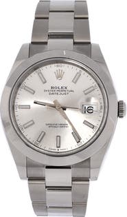 Pre-Owned Rolex Oyster Perpetual Datejust Automatic Watch Stainless Steel 41