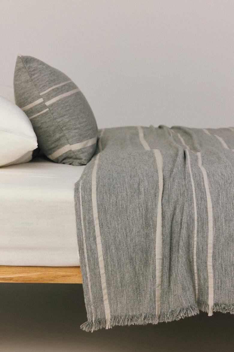 Valetta King Bedspread, Alternate, color, Grey