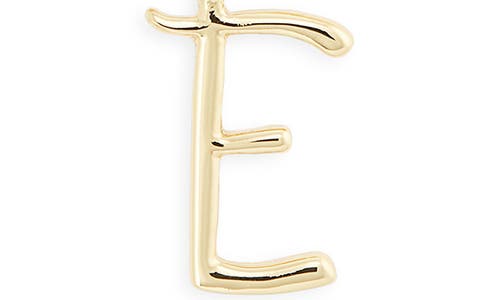 Baublebar Initial Charm Chain Braclet In Gold