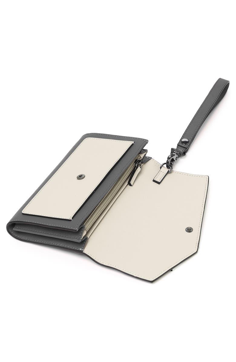 Botkier Cobble Hill Leather Continental Wallet, Alternate, color, 