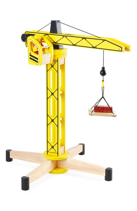 Wood Toy Standing Crane