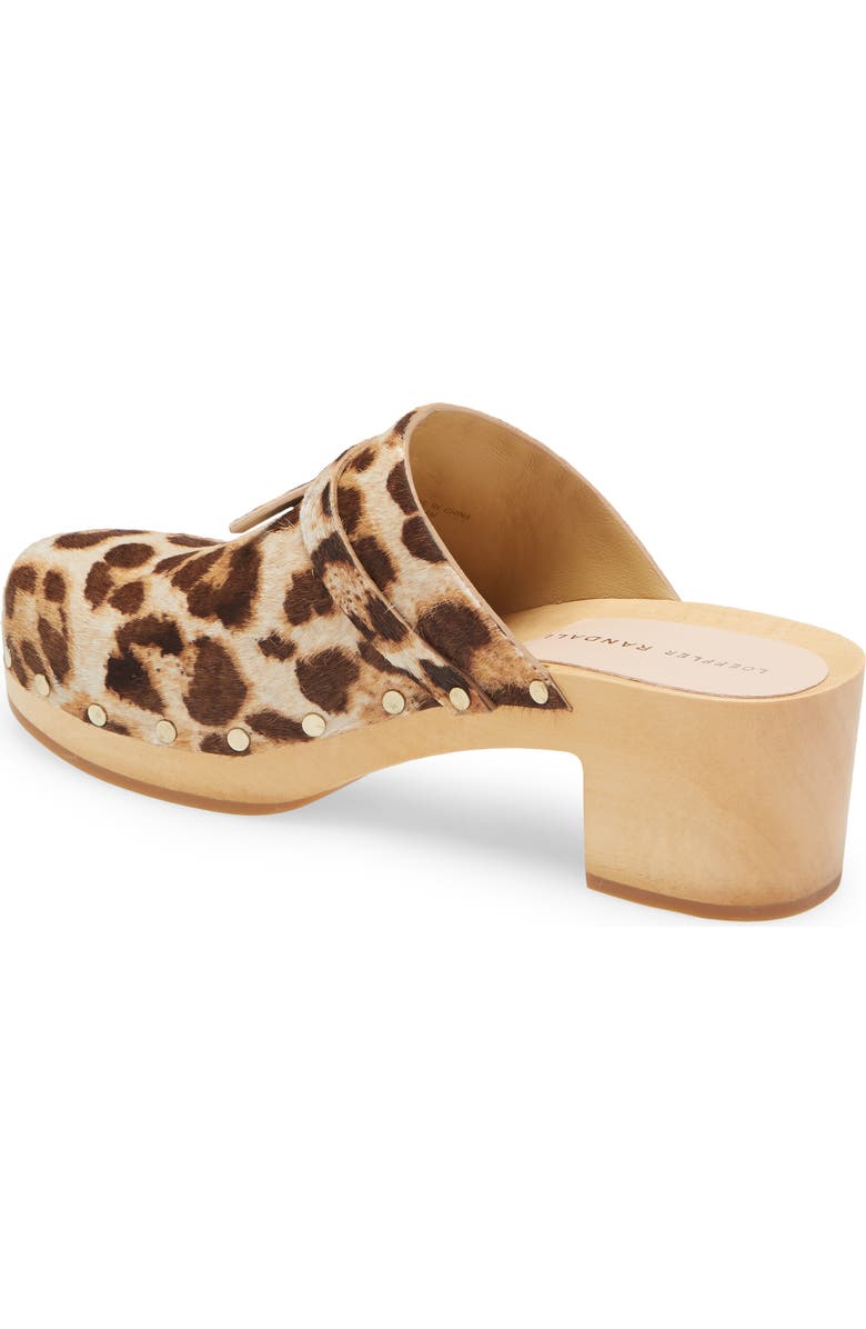 Loeffler Randall Roberta Genuine Calf Hair Clog, Alternate, color,