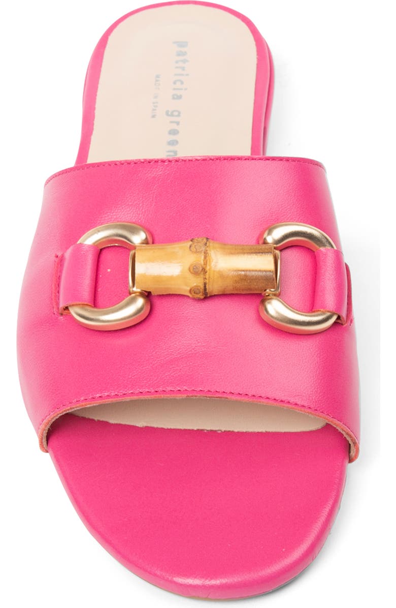 patricia green Charlie Slide Sandal, Alternate, color, Hot Pink Leather