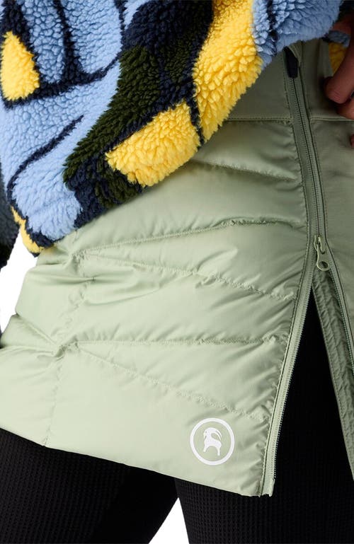 Backcountry Stansbury Allied Down Skirt In Green