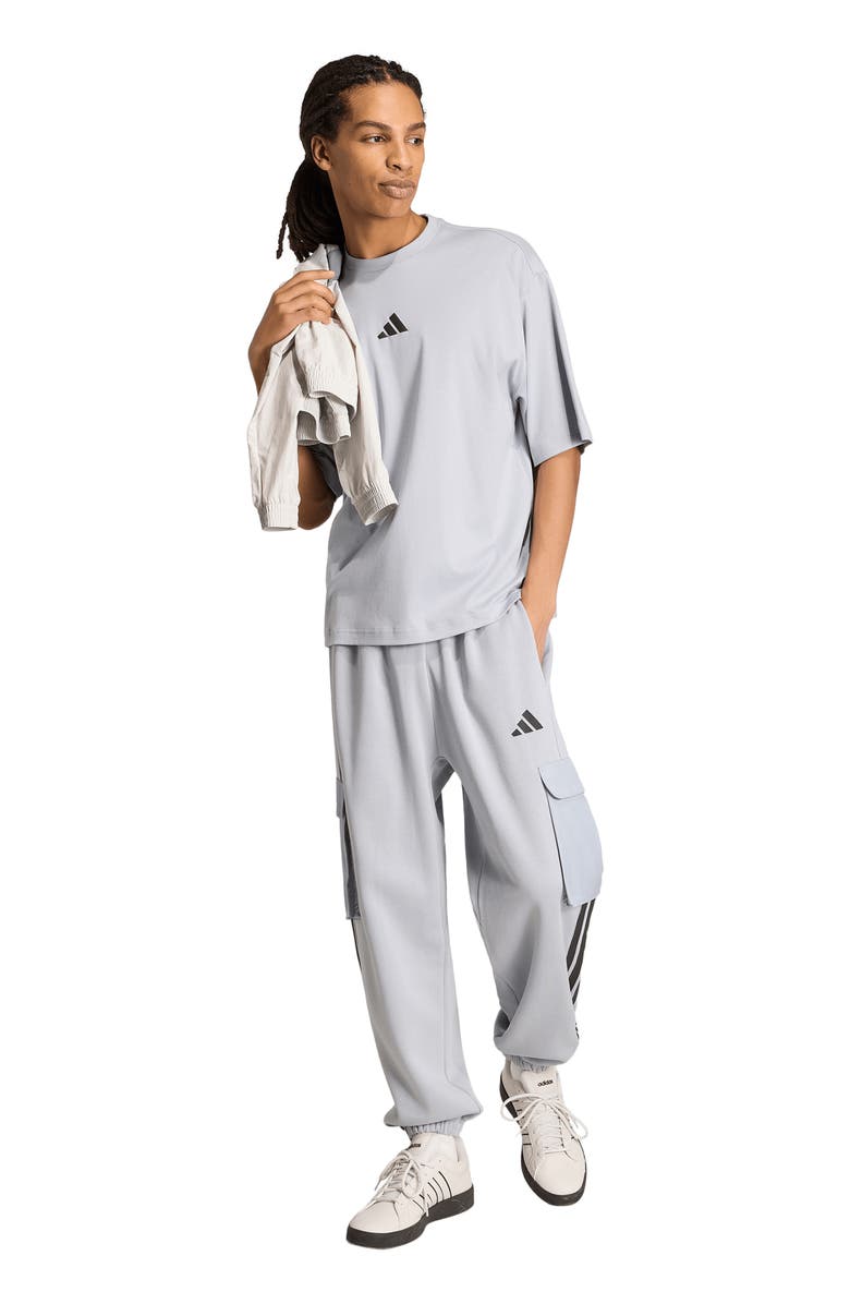 adidas City Tech T-Shirt, Alternate, color, Halo Silver