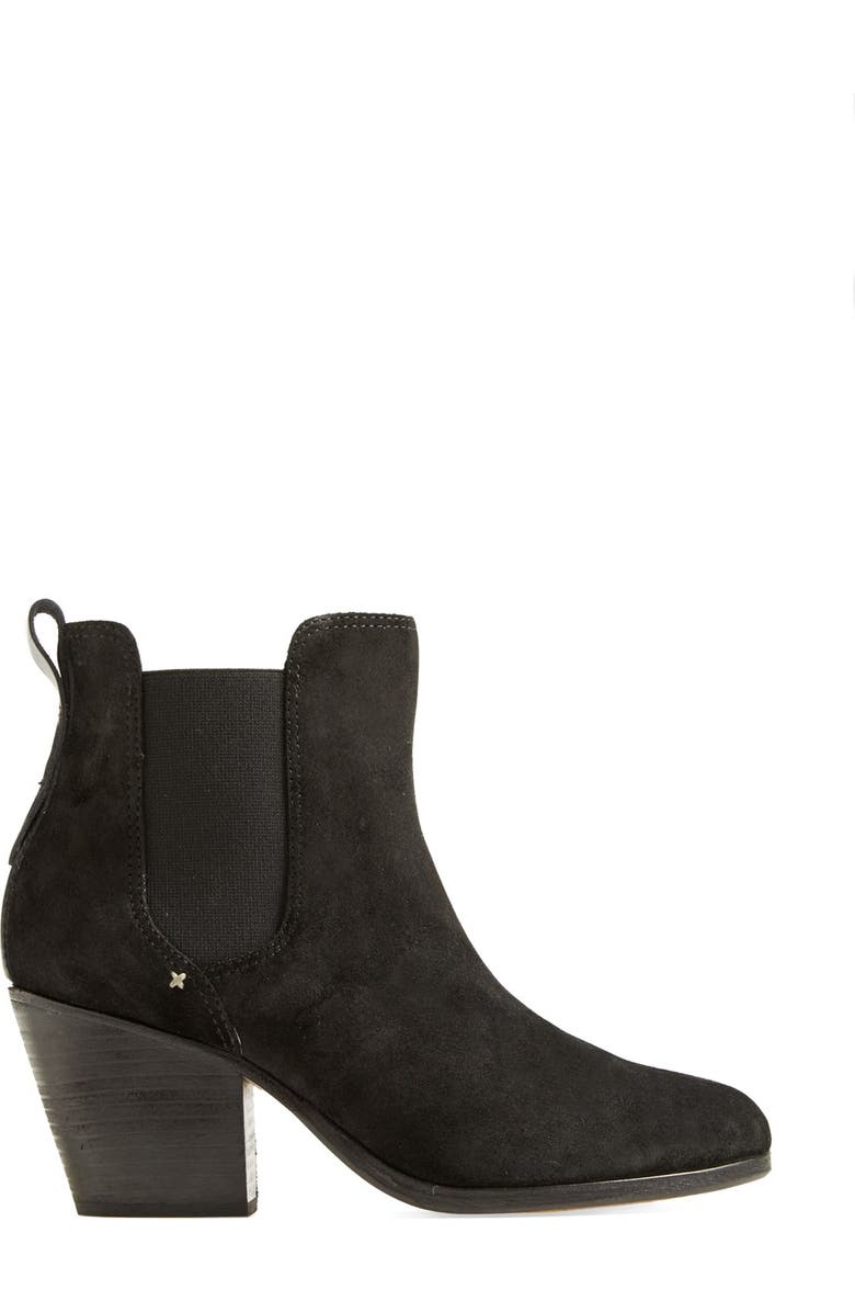 rag & bone 'Devon' Suede Bootie, Alternate, color,