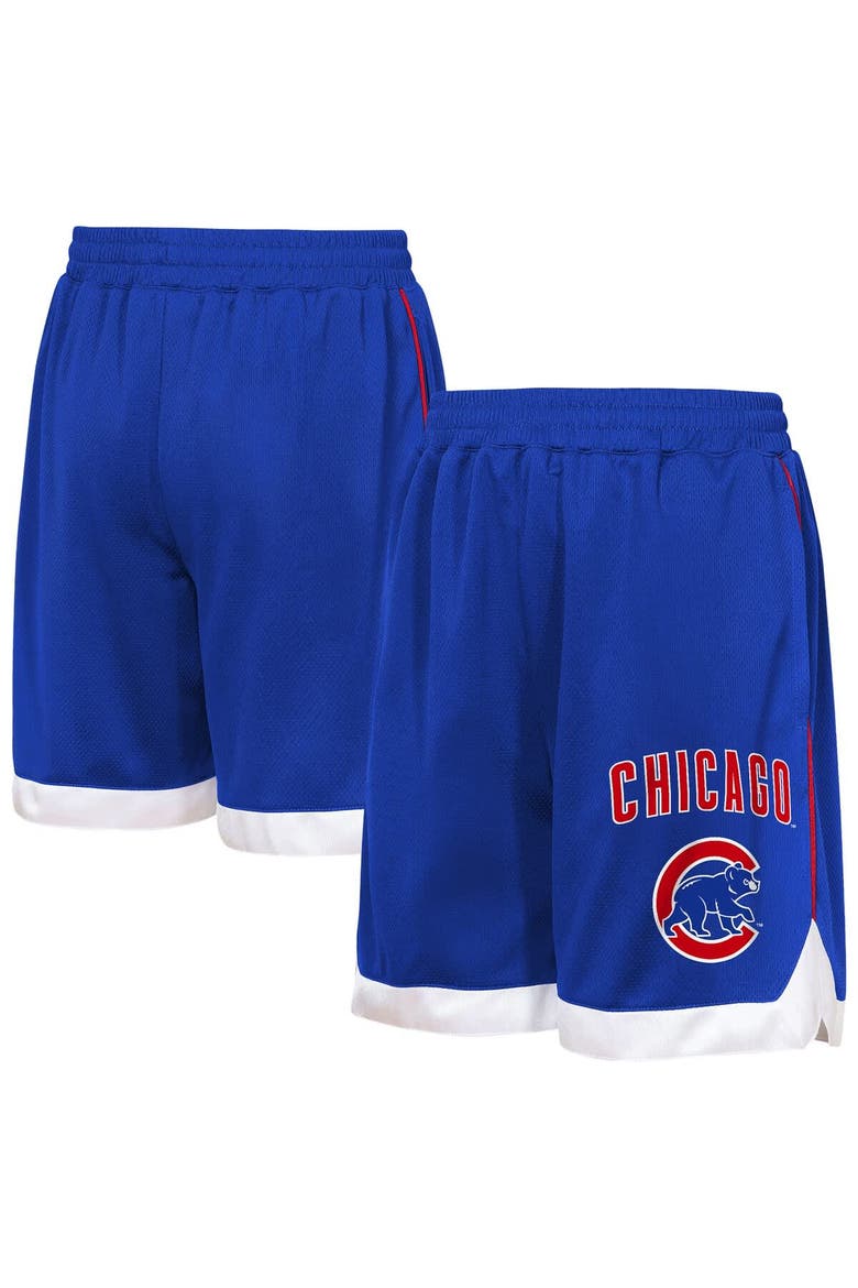 Youth Outerstuff  Royal Chicago Cubs Big League All Star Fashion Shorts, Main, color, Royal