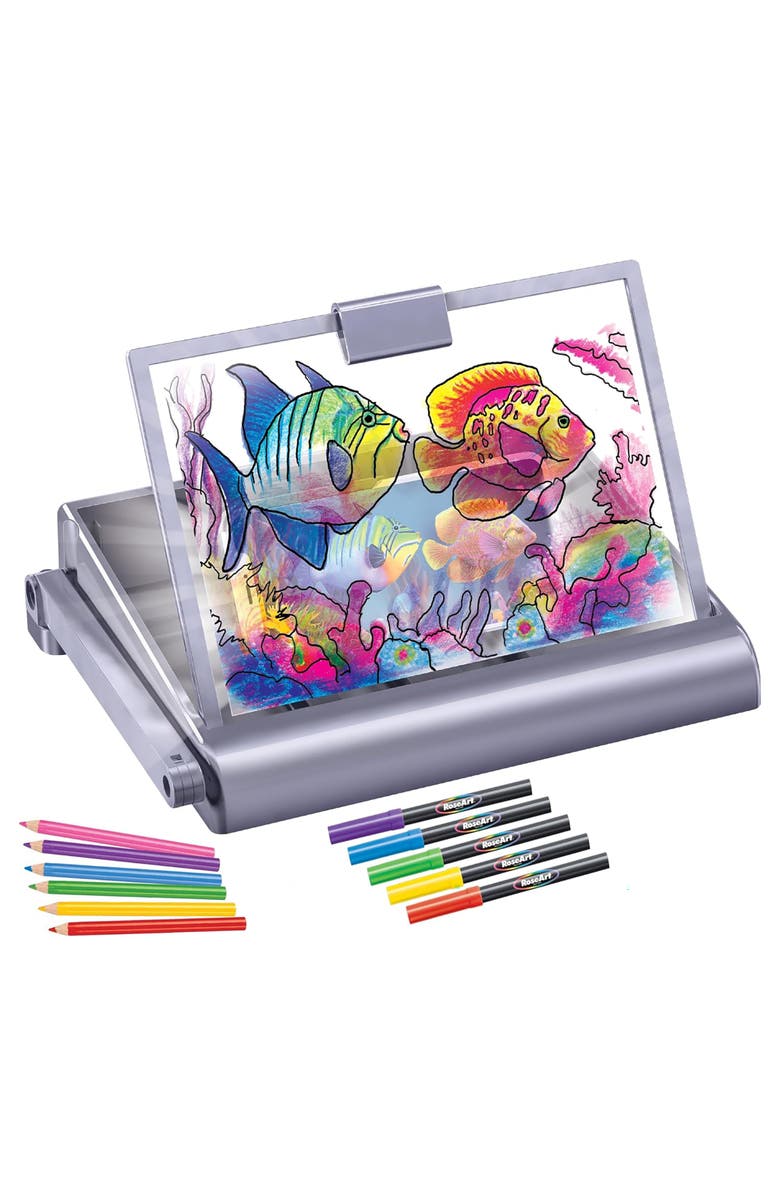 CRA-Z-ART Timeless Creations 2In1 Tracing Desk Drawing Set, Kids, Alternate, color, 