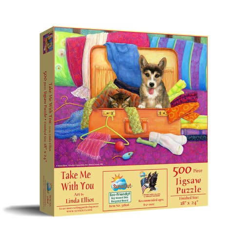 Take Me With You 500 piece Jigsaw Puzzle for Adults