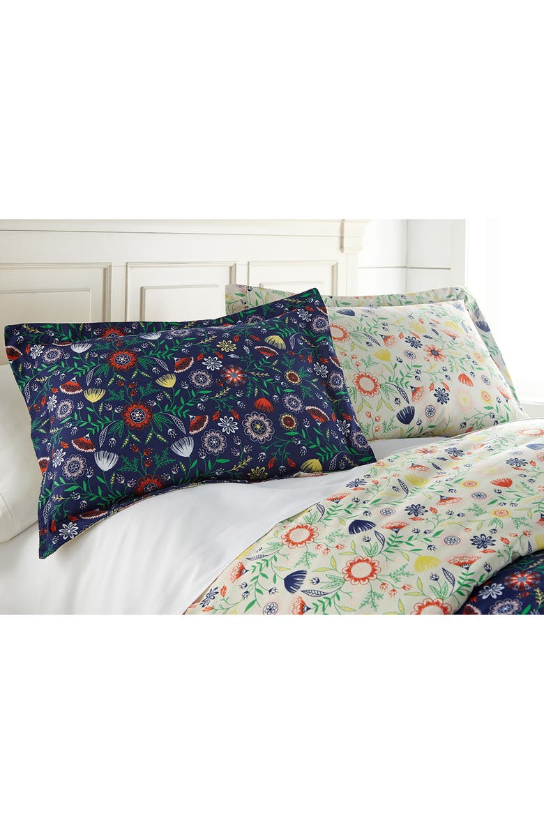 SOUTHSHORE FINE LINENS Luxury Premium Boho Collection Duvet Cover Set, Alternate, color, Blue