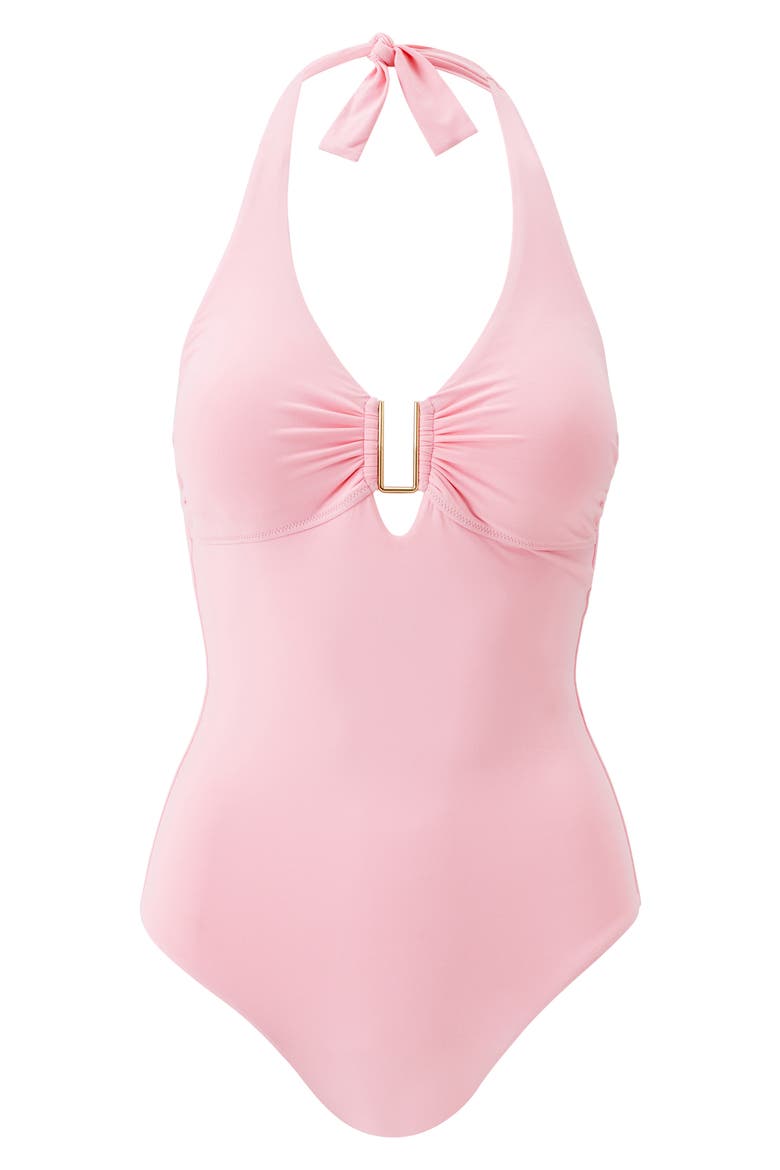 Tampa One-Piece Swimsuit, Alternate, color, ROSE