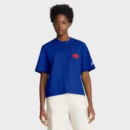 Nike Women's Nike Royal Buffalo Bills Rewind Pocket Boxy T-Shirt