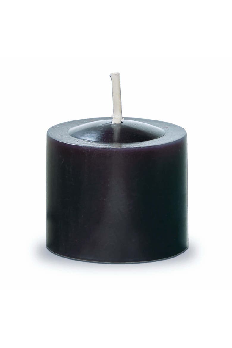 Color Studio Black Votive Candles Set of 12 Smokeless Wax, Alternate, color, Black
