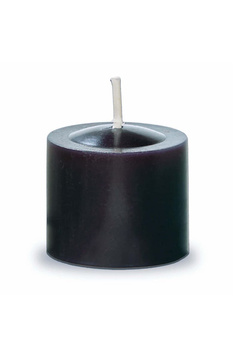 tag Color Studio Black Votive Candles Set of 12 Smokeless Wax, Alternate, color, Black