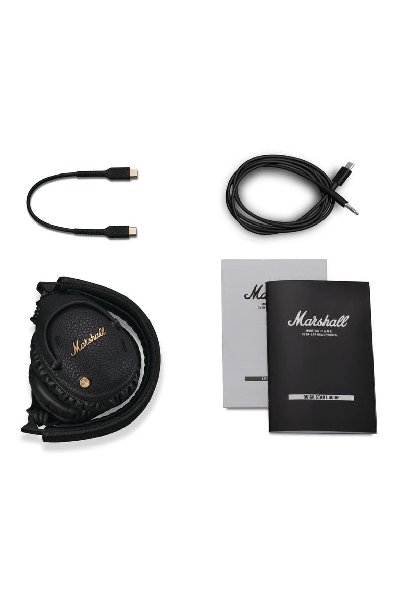 Monitor III A.N.C. Bluetooth® On-Ear Headphones, Alternate, color, BLACK