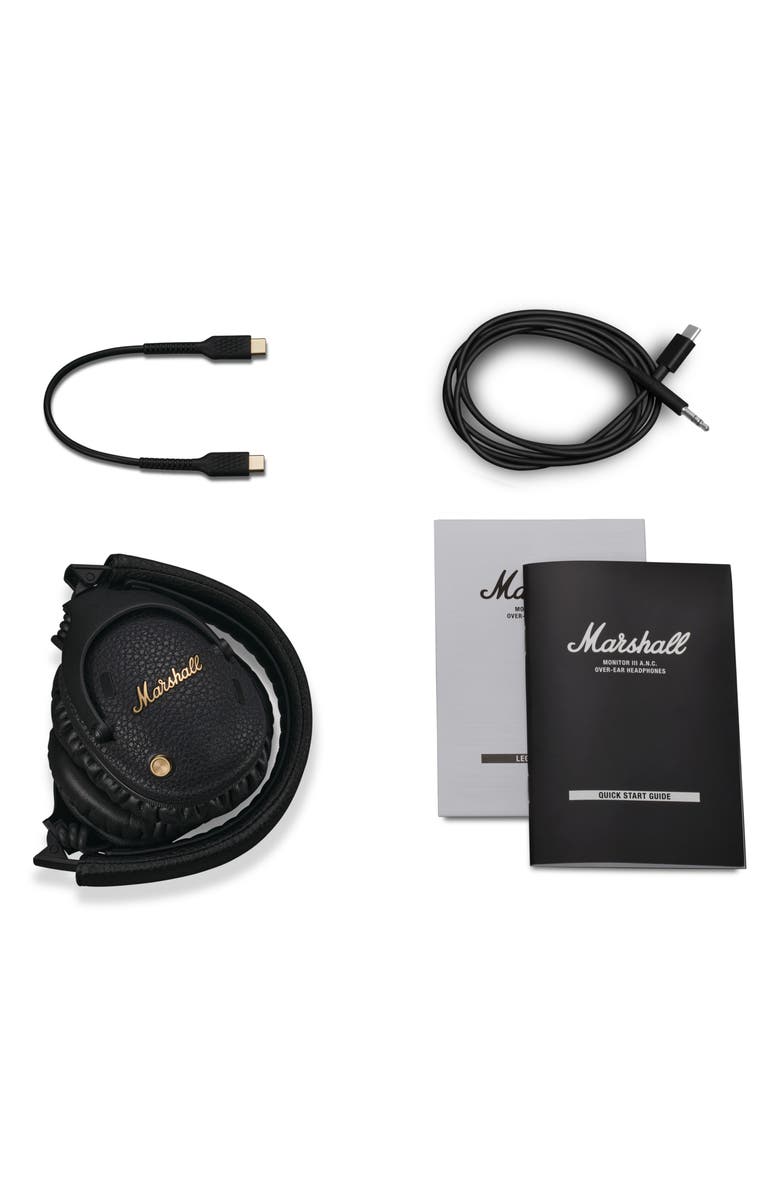 Marshall Monitor III A.N.C. Bluetooth<sup>®</sup> On-Ear Headphones, Alternate, color, 