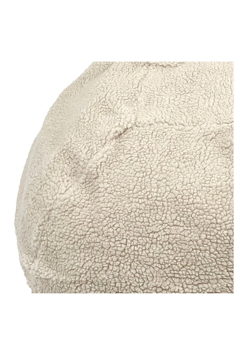 Sherpa Puff Ball Pet Bed, Alternate, color, NATURAL