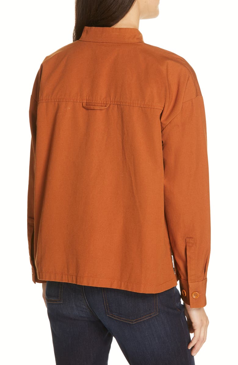 Eileen Fisher Organic Cotton Jacket, Alternate, color, 