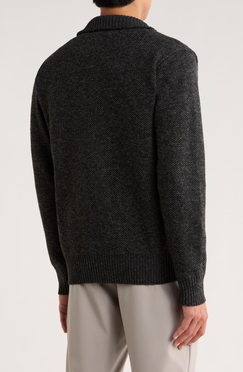 Buffalo Jeans Washington Cardigan, Alternate, color, Black Mix