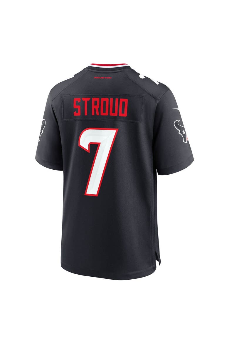 Men's Nike C.J. Stroud Navy Houston Texans Game Jersey, Alternate, color, Navy