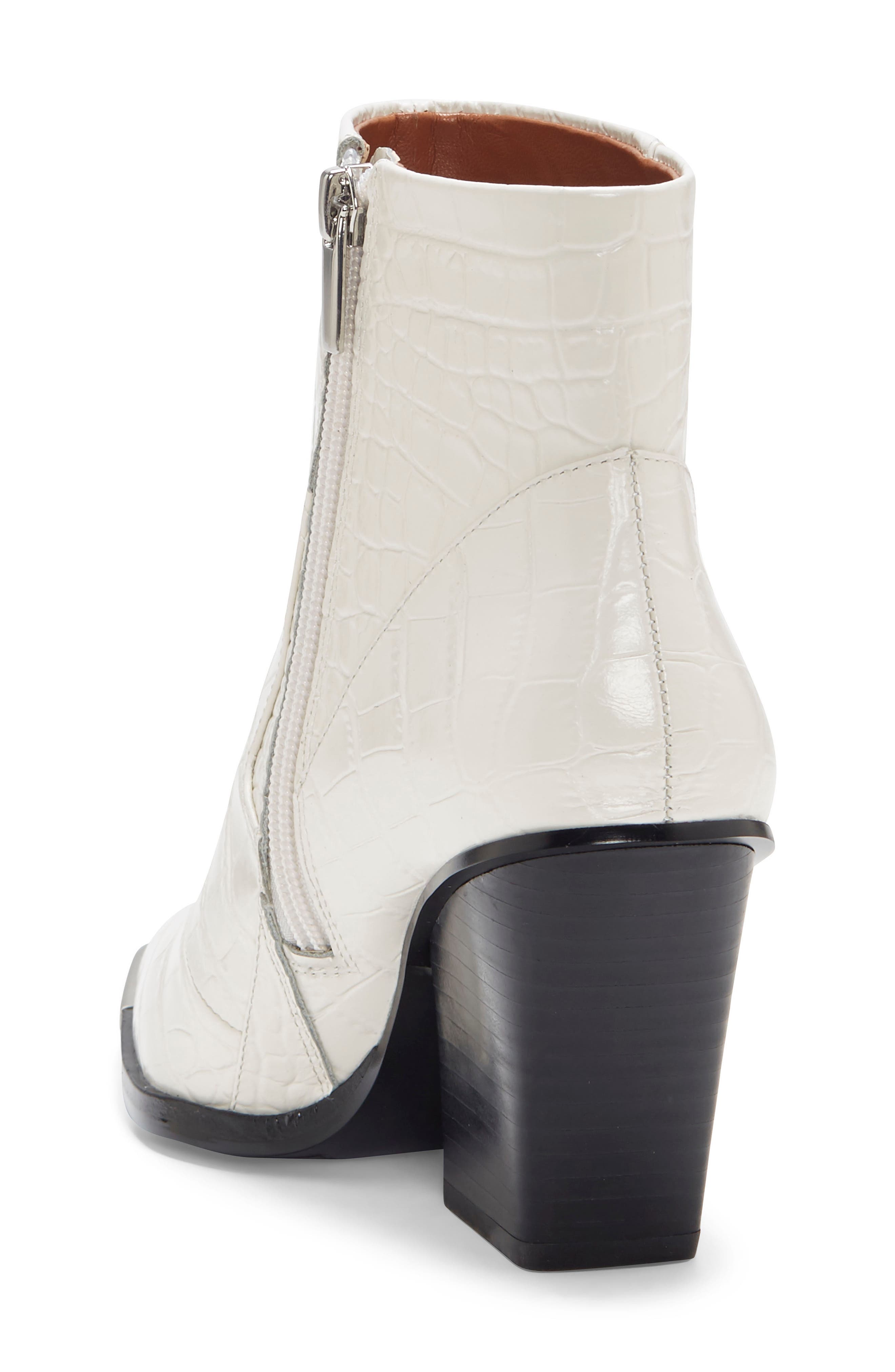 Anikah Pointy Toe Bootie, Alternate, color, IVORY