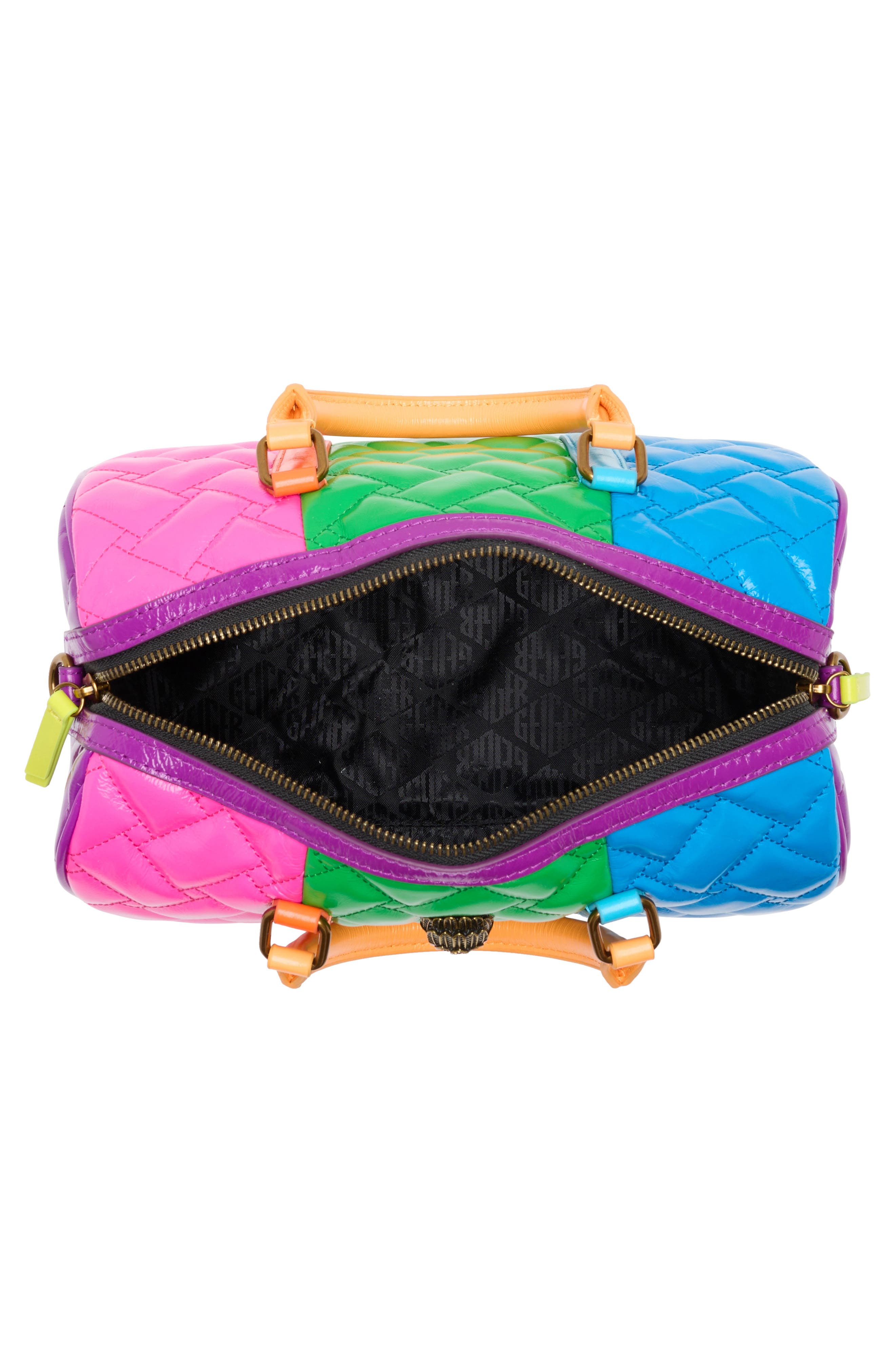 Kurt Geiger London Kensington Boston Quilted Crossbody Bag, Alternate, color, 