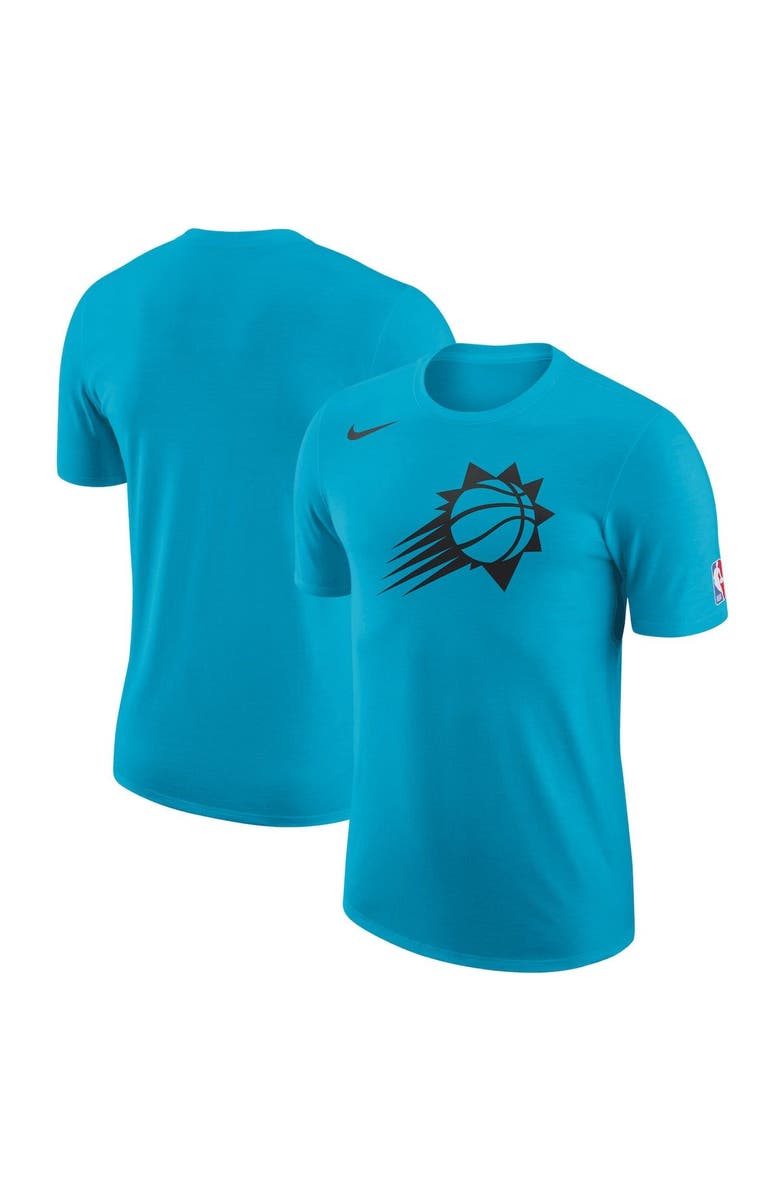 Nike Men's Nike Turquoise Phoenix Suns 2022/23 City Edition Essential Logo Performance T-Shirt, Main, color, 