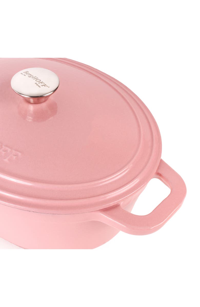 BergHOFF Neo 5-Piece Cast Iron Set, Alternate, color, Pink