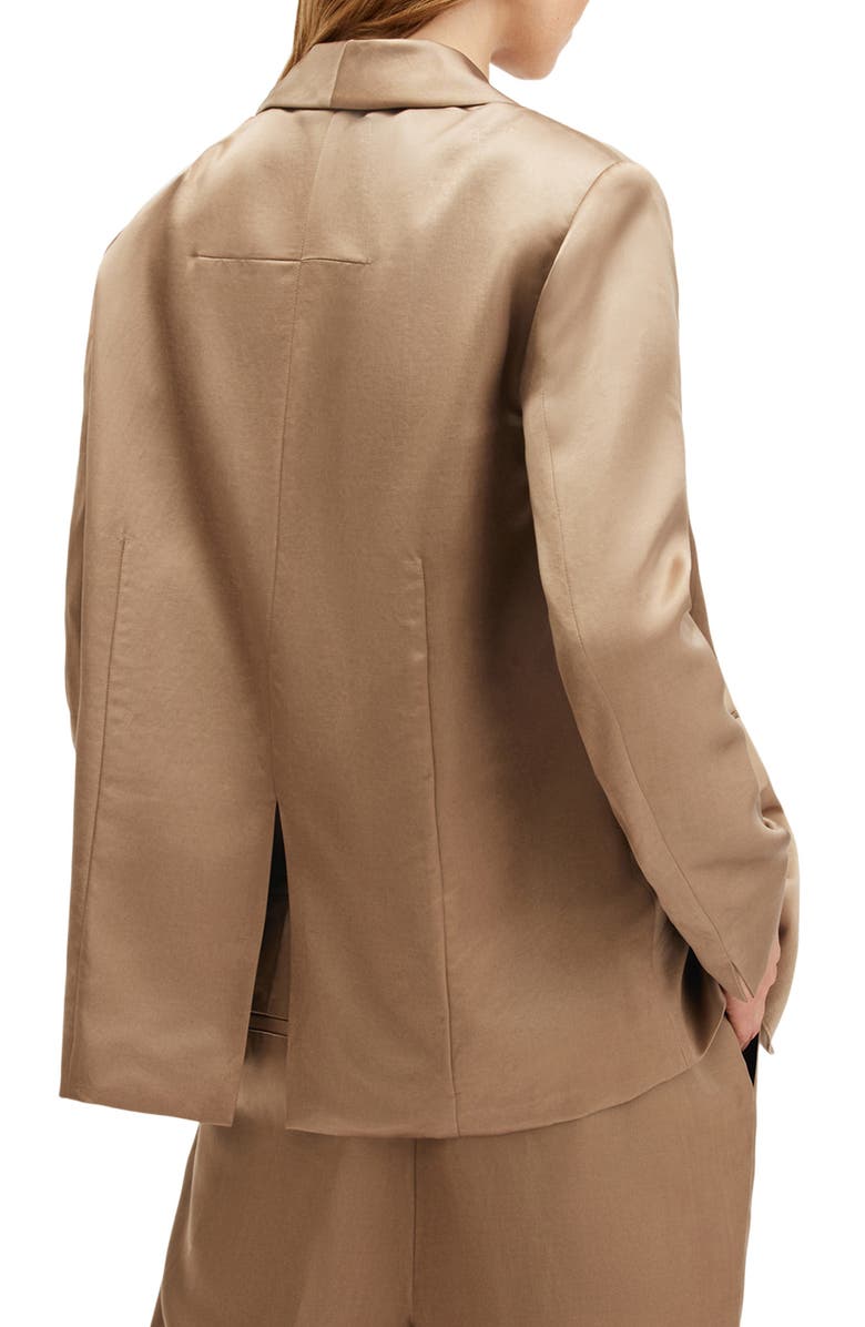 AllSaints Goldie Oversize Double Breasted Blazer, Alternate, color, 