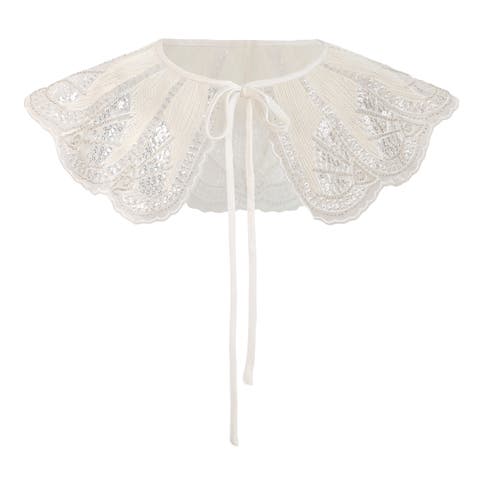 Sequin Lace Stole