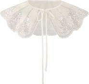 Tulleen Sequin Lace Stole